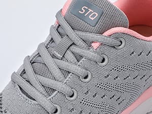 STQ Tennis Shoes Womens Sneakers Breathable Mesh Walking Shoes Arch Support Orthopedic Athletic Workout Gym Running Shoe for Travel Jogging Sports Cross Training