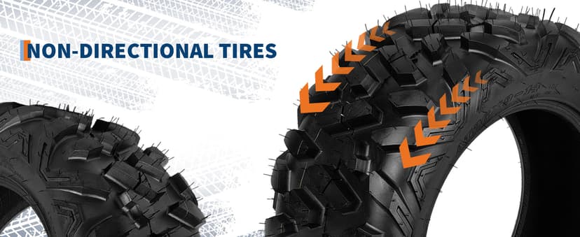 Garvee 2 Pack 26x9-14 ATV UTV Tires 6-Ply All-Terrain Tubeless Tires for Daily Work, Hunting & Recreational Riding on ATV, UTV, Quad and 4 Wheeler