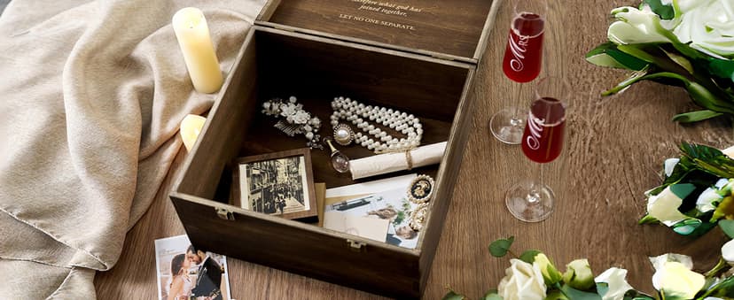AW BRIDAL Mr and Mrs Wine Glasses and Decanter Set, Wedding Bridal Shower Engagement Gift for Couples 2025, Wedding Glasses for Anniversary Bride Bachelorette with Wood Keepsake Box