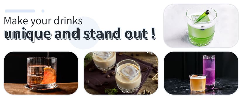 Clear Ice Cube Tray for Whiskey: FDDBI 2Inch Clear Ice Cube Maker - Silicone Large Ice Cube Tray - Square Ice Tray for Bourbon Old Fashioned Whisky