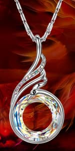 Kate Lynn "Rise From the Ashes" Phoenix Bracelet Made with Crystals from Austria, Adjustable Bangle Bracelet for Women 7"+2", Packaged with Jewelry Box, Birthday Gift for Women, Symbol of Luck and Renewal