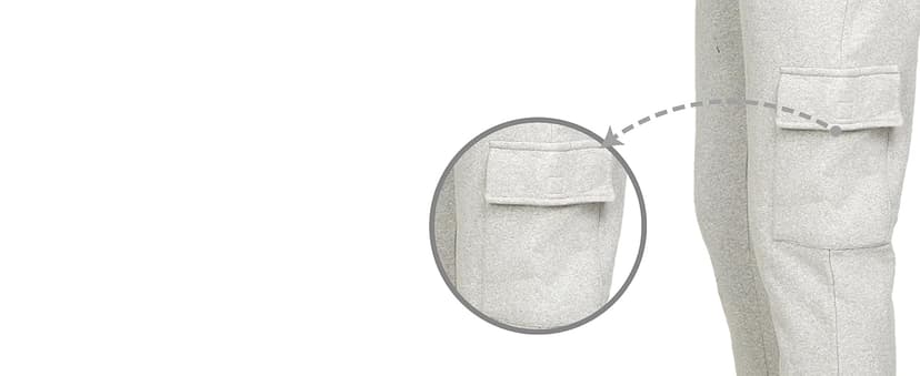 PURE CHAMP Mens 3 Pack Fleece Active Athletic Workout Jogger Sweatpants for Men with Zipper Pocket and Drawstring Size S-3XL