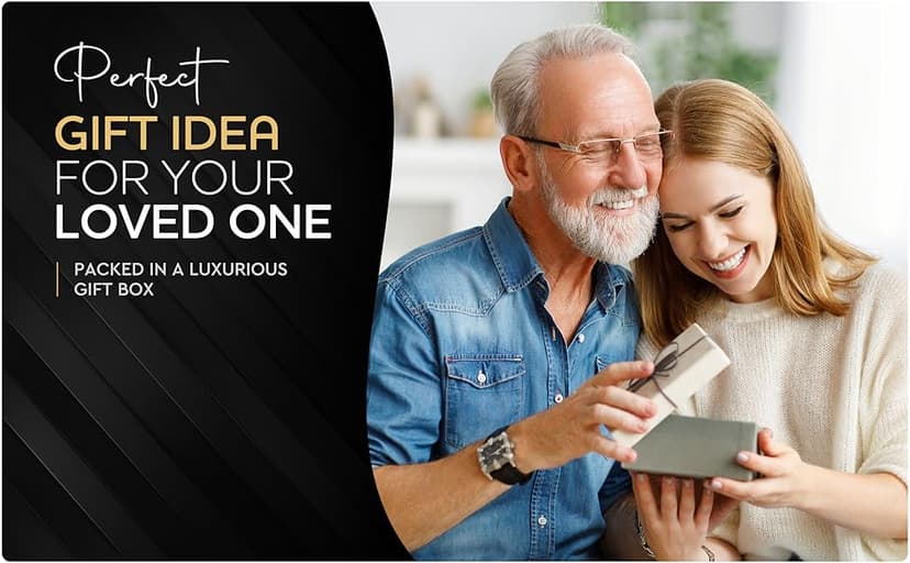 Claasico Money Clip Leather Wallet For Men Slim Front Pocket RFID Blocking with Super Strong Magnetic