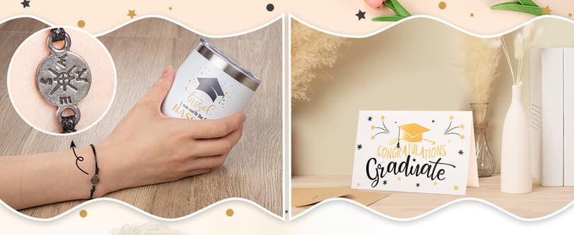 Graduation Gifts for Her Him 2025 College Graduation Gift for Women, Daughter, Sister, Friend Congratulations Gifts for Graduate Personalized Graduation Gifts with Tumbler, Beartowel