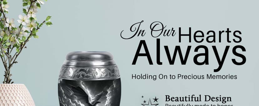 Keepsake urn, for now, for a close relative to hold, one for each sibling to keep, a small share for each relative Dragon Urn for Adult Human Ashes, Valiant Legendary Cremation, 3 Inch Small B0FBJN19DC