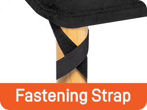 Arcedo Patio Chaise Lounge Cover Water Resistant, 2 Pack of Pool Lounge Chair Covers for Outside Stackable Cushions and Outdoor Furniture, 80" x 30" x 26" H, Black