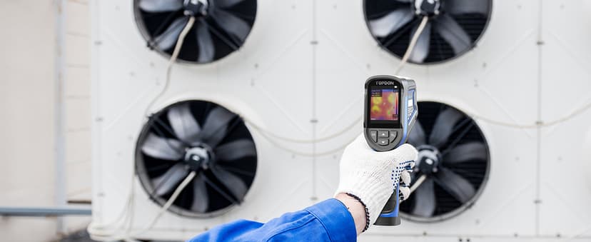 TOPDON TC004 Mini Thermal Imaging Camera, 240 x 240 TISR Resolution, 15-Hour Battery Life, 128 x 128 IR Resolution, 25Hz Handheld Infrared Camera with High/Low Temp Alerts, Auto Shutdown- Blue