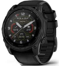 Garmin Tactix 8, 51mm Solar, Elite, Titanium Bezel, Sapphire Lens, Premium Tactical GPS Smartwatch, Includes Applied Ballistics Ultralight Elite Solver, 40M Dive Rating w/Wearable4U PowerBank Bundle