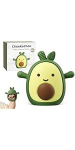 2 Pack Baby Teething Toy Silicone Teething Mitten for Babies Over 3 Months Anti Dropping Wrist Hand Teethers Baby Chew Toys for Sucking Needs, BPA Free (Pink & Caramel)