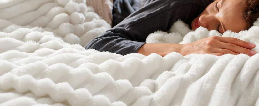 Bedsure GentleSoft White Throw Blanket for Couch - Cozy Blanket for Women, Cute Fleece Throws for Girls, Teacher Gifts Birthday Gifts for Women Men Mom, Room Home Dorm Decor, Off White, 50x60 Inches