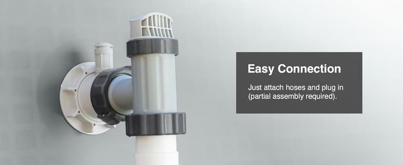 INTEX C2500 Krystal Clear Cartridge Filter Pump for Above Ground Pools: 2500 GPH Pump Flow Rate – Improved Circulation and Filtration – Easy Installation – Improved Water Clarity – Easy-to-Clean