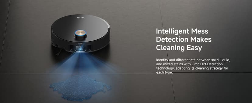 DREAME X50 Ultra Robot Vacuum and Mop with Auto-Empty and Mop Self-Cleaning, 20,000Pa Suction, Obstacle Avoidance and 360° Navigation, Corner to Edge Deep Cleaning, Detangling Brush