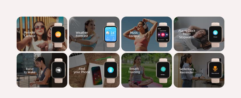 Parsonver Parsonver Smart Watch, 5ATM Waterproof Swimming Watch, Fitness Activity Tracker with 110+ Sports Modes, Heart Rate/Sleep/SpO2/Calories Monitor, Pedometer, Fitness Watch for Android & iPhone, Rose Gold