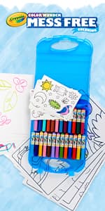 Crayola Color Wonder Magic Light Brush, Mess Free Painting Station for Kids, Gift for Kids, Toddler Toys & Activities, Ages 3, 4, 5