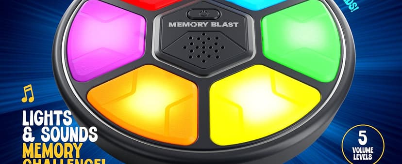 Memory Game for Kids - Gifts for Boys & Girls - 6 7 8 9 10 11 Year Old Boy Birthday Gifts - Kids Games - Toys for 10 Year Old Boy - Car Handheld Travel Games Road Trip for Ages 4-8, 6-8, 8-12 Years