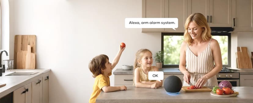 9-Piece Home Security System, WiFi Wireless Alarm System, 120dB Siren Alert, DIY Smart Security System for House and Apartment, Smart Life App Control, No Monthly Fee, 2.4GHz WiFi