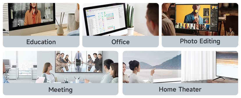 wo-we P6 AMD Ryzen 5 3550H Gaming Mini PC (Beats N150/N100/N97),16GB RAM 512GB SSD 4C/8T,4K Triple Displays, Light Gaming Mini Computers Home Theater Office Business Education