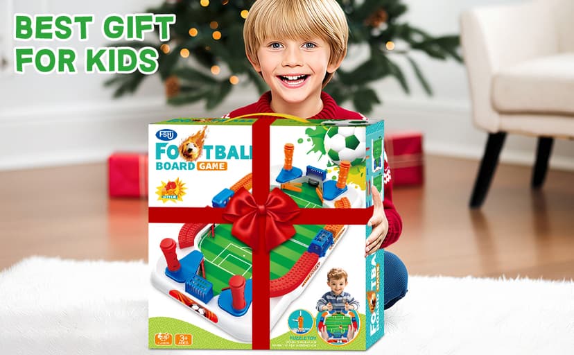Football Games Board Indoor Sports Game Room Pinball Interactive Birthday Gift Toys 3 4 5 6 7 8-12 Year Family Gatherings Mini Foosball Table Game for Kids Soccer Game Set Gifts Boys Toy B0DZ6QMSCC