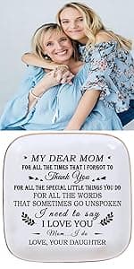 PUDDING CABIN Birthday Gifts for Friends Female Ring Trinket Dish - “Good Friends Are Like Stars You Don't Always See Them But You Know They Are Always There” Friendship Gifts for Women Friends