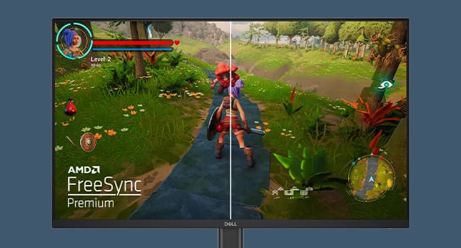 Dell 24 240Hz Gaming Monitor - SE2426HG - 23.8-inch FHD (1920x1080) 240Hz Display, in-Plane Switching (IPS) Technology, AMD FreeSync™ Premium, TÜV 3-Star, 2X HDMI, DisplayPort 1.4, Tilt