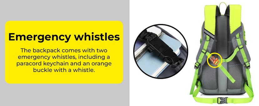 Reflective Motorcycle Backpack – Hi Viz EDC Commuter Bag for Riders, Night Travel, and Daily Use with Helmet Holder, Laptop Compartment, Ventilated Back, Urban Gear (green backpack)