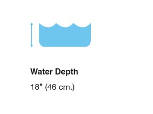 Intex 28106EH Easy Set Inflatable Swimming Pool: 8ft x 24in – Puncture-Resistant Material – Quick Inflation – 513 Gallon Capacity – 18in Water Depth