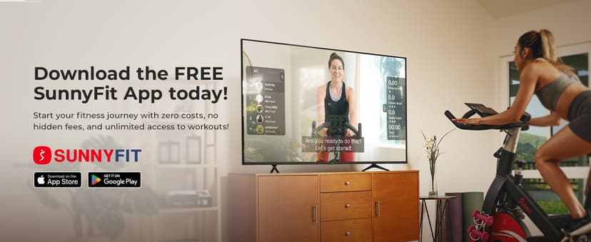 Sunny Health & Fitness Smart Heavy-Duty Recumbent Bike w/Wide Cushioned Seat & Back, Indoor Cycling Machine for Adult/Seniors Home Exercise, Free SunnyFit App Connect, Optional Workout Training Bands