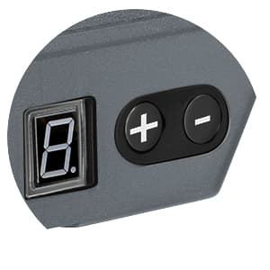 MYTOL Drywall Sander, 7.2A Electric Drywall Sander with Vacuum Dust Collection, LED Light, 6 Variable Speed Digital Display 900-1800RPM, Foldable & Extendable Handle (GREY)