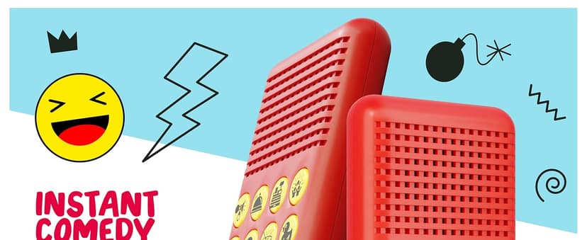 KNUCKLHEAD Sound Effects Machine - 16 Hilarious Sounds - Stocking Stuffer - Boys Prank Gifts for Kids- 6 7 8 9 10 Year Old Boy Gifts - Fun Boys Toys for Ages 8-13 - Cool Gadgets for Teens Gift