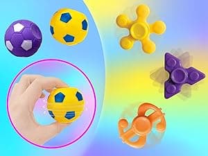 Gift Fidget Box Toys Pack for Kids 3-12, FunKidz Sensory Toys for Boys Girls Age 7-12 Autistic Children in Mystery Storage Portable Box
