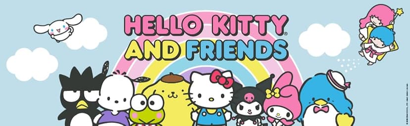 Jazwares Hello Kitty and Friends - 12-inch Plush Celebration Bouquet - 9 Plush Included - Officially Licensed Sanrio Product from