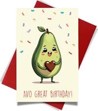 Cheerin Anniversary Day Cards for Him and Her - Romantic Greeting Card with Envelope - Sweet Birthday Card for Husband Wife Girlfriend Boyfriend