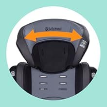 Baby Trend Hybrid SI 3-in-1 Combination Booster Car Seat with Side Impact Protection, Dash Orchid