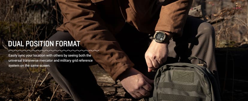 Garmin Instinct 2X Solar - Tactical Edition, Rugged GPS Smartwatch, Built-in Flashlight, Ballistics Calculator, Solar Charging Capability, Coyote Tan