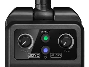JOYO Mini Amp 5W Portable Plug in Practice Electric Amp Bluetooth Rechargeable Combo Guitar Amplifier Built-in 4 Effects Clean, Overdrive, Distortion, Reverb (JA-05G) B0CNRGCG3Z