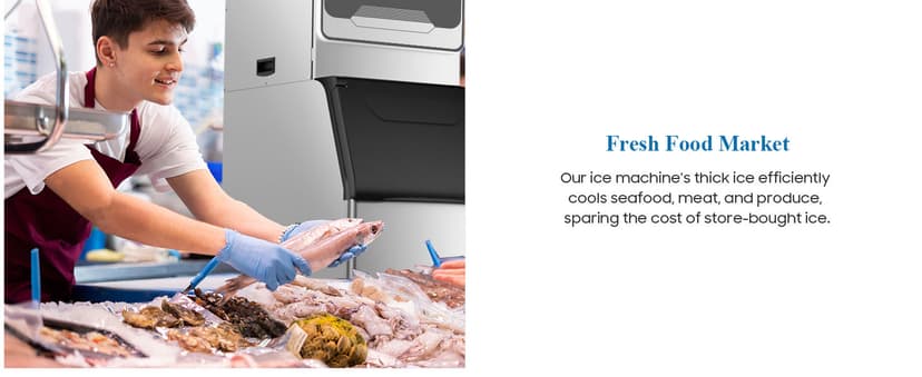 Commercial Ice Maker Machine 700 Lbs/24H Industrial Ice Maker Machine Commercial Ice Machine with 400Lbs Storage, Ice Ready in 5-12 min, Stainless Steel Ice Maker for Bar Cafe Business Restaurant