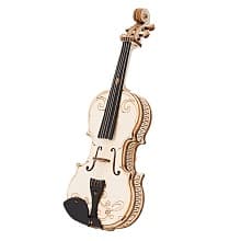 ROKR Wooden 3D Puzzles for Adults Violin, Musical Instrument Model Kit 3D Puzzles to Build, Desk Decor/DIY Hobbies/Gifts for Family and Friends (Violin) B0B7J49BWX