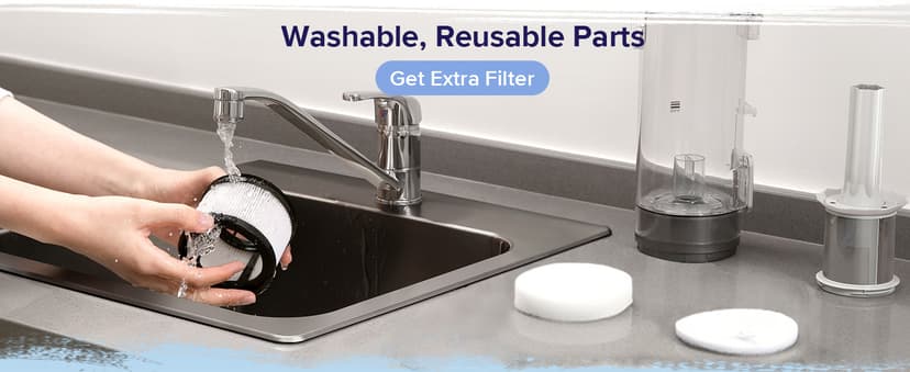 LEVOIT Cordless Vacuum Cleaner, Stick Vac with Tangle-Resistant Design, Up to 50 Minutes, Powerful Suction, Rechargeable, Lightweight, and Versatile for Carpet, Hard Floor, Pet Hair, LVAC-200