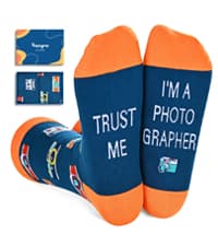 Zmart Appreciation Gifts Ideas - Socks for Coach Police School Bus Driver Chef Lawyer