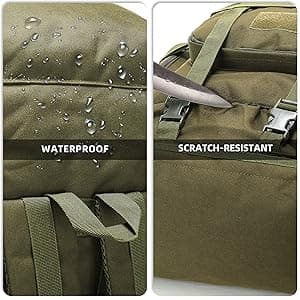 King'sGuard 70L Camping Hiking Backpack for Men Women Large Military Tactical Backpack Molle Rucksack Backpack for Outdoor