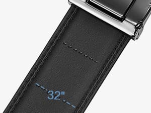 BOSTANTEN Mens Belt Leather Ratchet Belt For Men Dress and Casual with Adjustable Buckle, Trim to Fit
