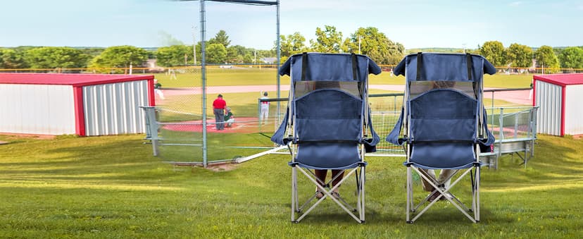Docusvect Beach Chair with Canopy Shade, Folding Camping Chair with Canopy with Cup Holder, Side Pocket for Camp, Beach, Tailgates, Fishing - Support 330 LBS
