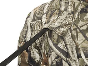 TIDEWE Hunting Clothes for Men with Fleece Lining, Safety Strap Compatible Water Resistant Silent Hunting Jacket and Pants