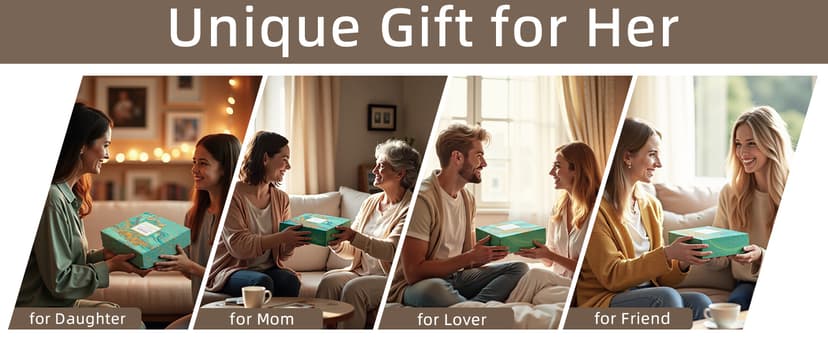 EZVALO Gift for Her, Music Table Lamp with Wireless Charger, 4 in 1 Touch Bedside Lamp, Portable Bluetooth Speaker, Phone Holder, Dimmable LED Night Lights Birthday Gifts for Women, Men, Dad, Mom