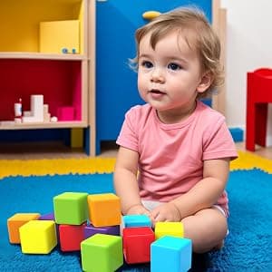 Sensory & Montessori Toys for Boys & Girls 1 2 3 Years Old, Toddler Travel Toys, Magnet Toys for Kids Birthday Gifts (12 PCS) Magnetic Building Blocks Large, 1.65 inch Stacking Cubes for Toddlers B0CHJTD1FS