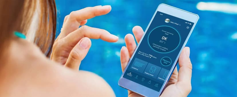 WaterGuru Sense S2 Smart Pool Monitor – Digital Pool & Spa Water Tester for Chlorine, pH, CYA & Alkalinity – Wi-Fi Enabled – Includes C5 Cassette, Float Ring & Batteries