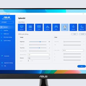 ASUS 22” 1080P Eye Care Monitor (VP227HF) - (21.45-inch viewable), Full HD, 99% sRGB, Frameless, 100Hz, Adaptive-Sync, 1ms, HDMI, Low Blue Light, Flicker Free, VESA Wall Mountable, 3 yr Warranty