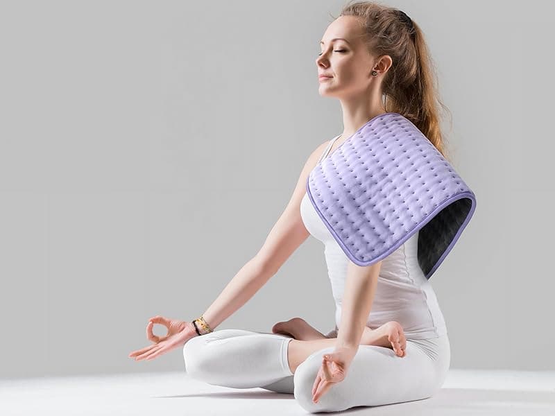 Heating Pad for Back Pain Cramps Relief - Electric Heating Pad for Neck/Shoulder/Muscle Pain - 6 Heat Settings, Auto Off, Moist Heat Options, Machine Washable, Mothers Day Gifts for Mom, Women - XL