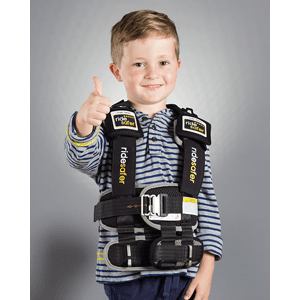 Small Black, Lightweight, Compact, Portable Car Seat - Perfect for Travel and Everyday Child Safety