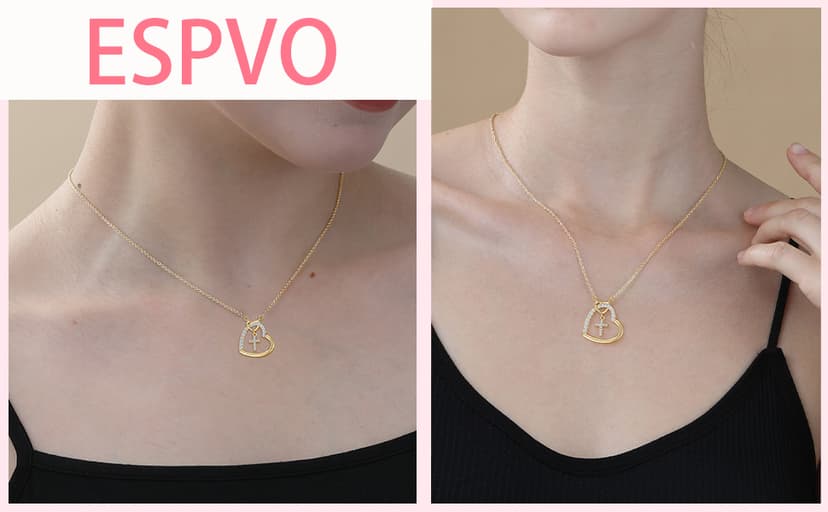 Happy 6th 7th 8th 9th 10th 11th 12th 13th Birthday Necklace Gifts for Girls, 14K Gold Plated Necklace Religious Christian Jewelry for Her 16+3 Inches